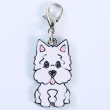 10PCS Alloy Dripping Dog Charms Pendant Earring Bracelet DIY