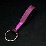 Leather Couple Keychain Schoolbag Key Pendant Car Keychain Gift