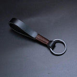 Leather Couple Keychain Schoolbag Key Pendant Car Keychain Gift