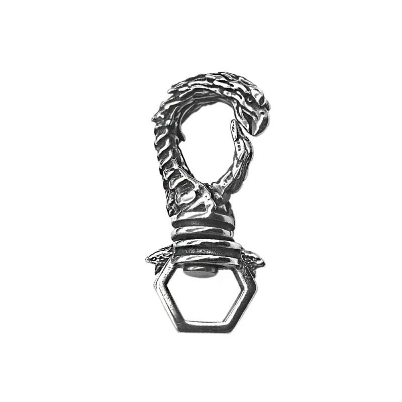 Nordic Vikings Dragon Keychain Men Nidhogg Keyring