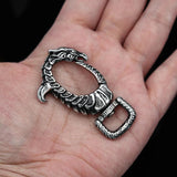 Nordic Vikings Dragon Keychain Men Nidhogg Keyring
