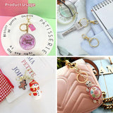 10 Pcs Metal Swivel Trigger Dog Buckle Keychain Hooks DIY Jewelry Key Ring