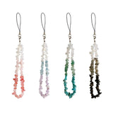 Multicolor Stone Beads Phone Chain DIY Crystal Beaded Chain Pendant