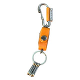 Vintage Dice Pack Leather Keychain Metal Loop Key Ring Fob Belt