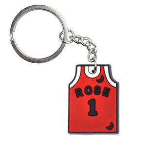 PVC Sport Jersey Keychain Key Rings Key Holders Fit Adult Car Keys