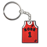 PVC Sport Jersey Keychain Key Rings Key Holders Fit Adult Car Keys