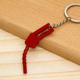 Fuel Gun Model Key Chain Mini Pendant Small Gift For Boyfriend