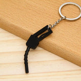 Fuel Gun Model Key Chain Mini Pendant Small Gift For Boyfriend