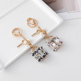 Mini Handbag Lock Keychain Car Pendant Metal Keyring