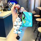Cute Animal Keychain and Bag Accessory Set