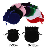 Velvet Drawstring Bag Jewelry Packaging Wedding Christmas Candy Pouches
