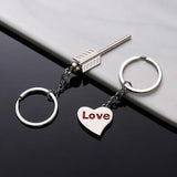 Love Arrow Couples Keychains Men Women Bag Pendant Trinket