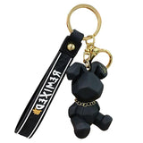Nordic Bunny Doll Keychain Punk Rabbit Keyring Couple Key Chains Accessories