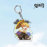 Demon Slayer Acrylic Keychains Pendant Anime Cosplay Peripheral