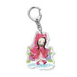 Demon Slayer Acrylic Keychains Pendant Anime Cosplay Peripheral