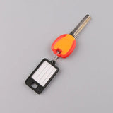 Plastic Label Keychain Luggage Tag Hotel Number Tag