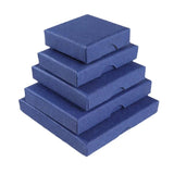 5pcs Thin Square Jewelry Box Bracelet Packaging Red