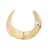 Exaggerated Metal Wire Torques Choker Necklace