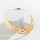 Exaggerated Metal Wire Torques Choker Necklace