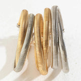Chunky Twisted Torques Choker Necklace Women Men
