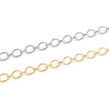 Stainless Steel Chain Bracelet Necklace Link Chains DIY Jewelry Making