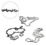 Durable 14inch Garden Yard Chainsaw Chain 3pcs