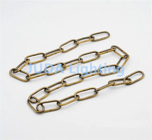 Vintage Bronze Bearing Drag Chains for Retro Chandelier Crystal Lamp