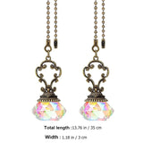 Crystal Pendant Light Extension Chain for Ceiling Fan Fixtures