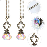 Crystal Pendant Light Extension Chain for Ceiling Fan Fixtures