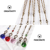 Crystal Ball Pendant Fan Light Extension Chain for Ceiling Lamp