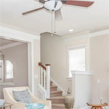 2 Pcs Beaded Fan Metal Decor Home Light Lamp Pendant Zipper Strip Chain Pull