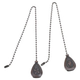 2Pcs Ceiling Fan Pull Chain Decorative Pendant Extension