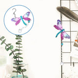 Ceiling Fan Light Pull Chain with Glass Dragonfly Pendant