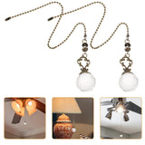 Crystal Ceiling Fan Zipper Lighting Pull Chain Extender