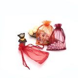 50Pcs Organza Bag Jewelry Tulle Drawstring Wedding Gift Packaging