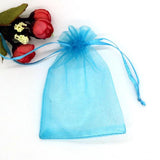 50Pcs Organza Bag Jewelry Tulle Drawstring Wedding Gift Packaging