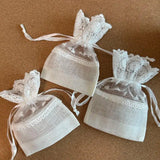 Wedding Organza Drawstrings Bags, Small Gift Pouch, Packaging, 10*14cm