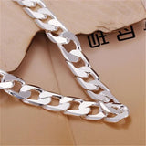 925 Silver Charm Chain Bracelet Wedding H262