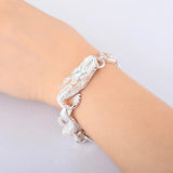 925 Sterling Silver Chinese Dragon Chain Bracelet Men Jewelry