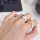 925 Sterling Geometric Star Ring Women Fine Jewelry Christmas Gift
