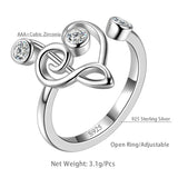 Musical Note Heart Ring 925 Silver Jewelry Gift For Music