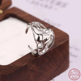 Irregular Women's 925 Sterling Silver Ring