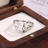 Irregular Women's 925 Sterling Silver Ring