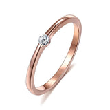 925 Silver Cubic Zircon Inlaid Customize Ring Multi-color Hot Jewelry