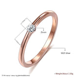 925 Silver Cubic Zircon Inlaid Customize Ring Multi-color Hot Jewelry