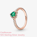 Heart Ring 925 Sterling Silver Jewelry For Woman