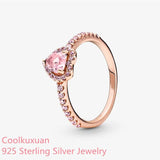 Heart Ring 925 Sterling Silver Jewelry For Woman