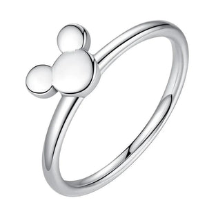 BELAEWANG 925 Silver Lucky Eyes Crystal Ring Women Dainty Jewelry