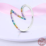 Hand of Fatima Ring 925 Silver for Women Gift Engagement