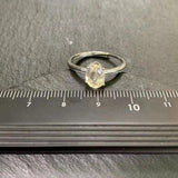 Natural Citrine Ring Adjustable Women's Jewelry Gift